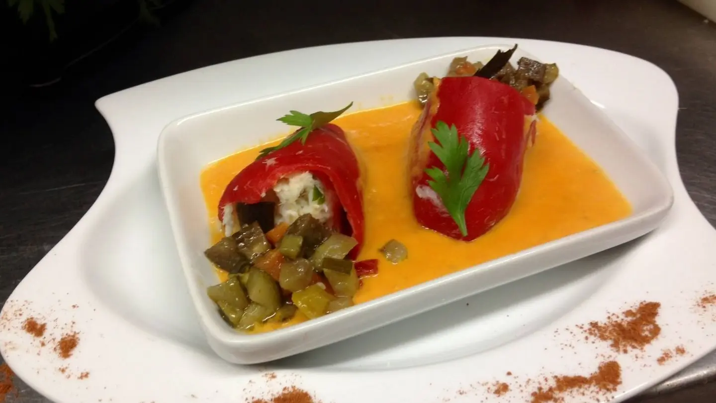 Restaurant Henri IV - Pau - piments farcis