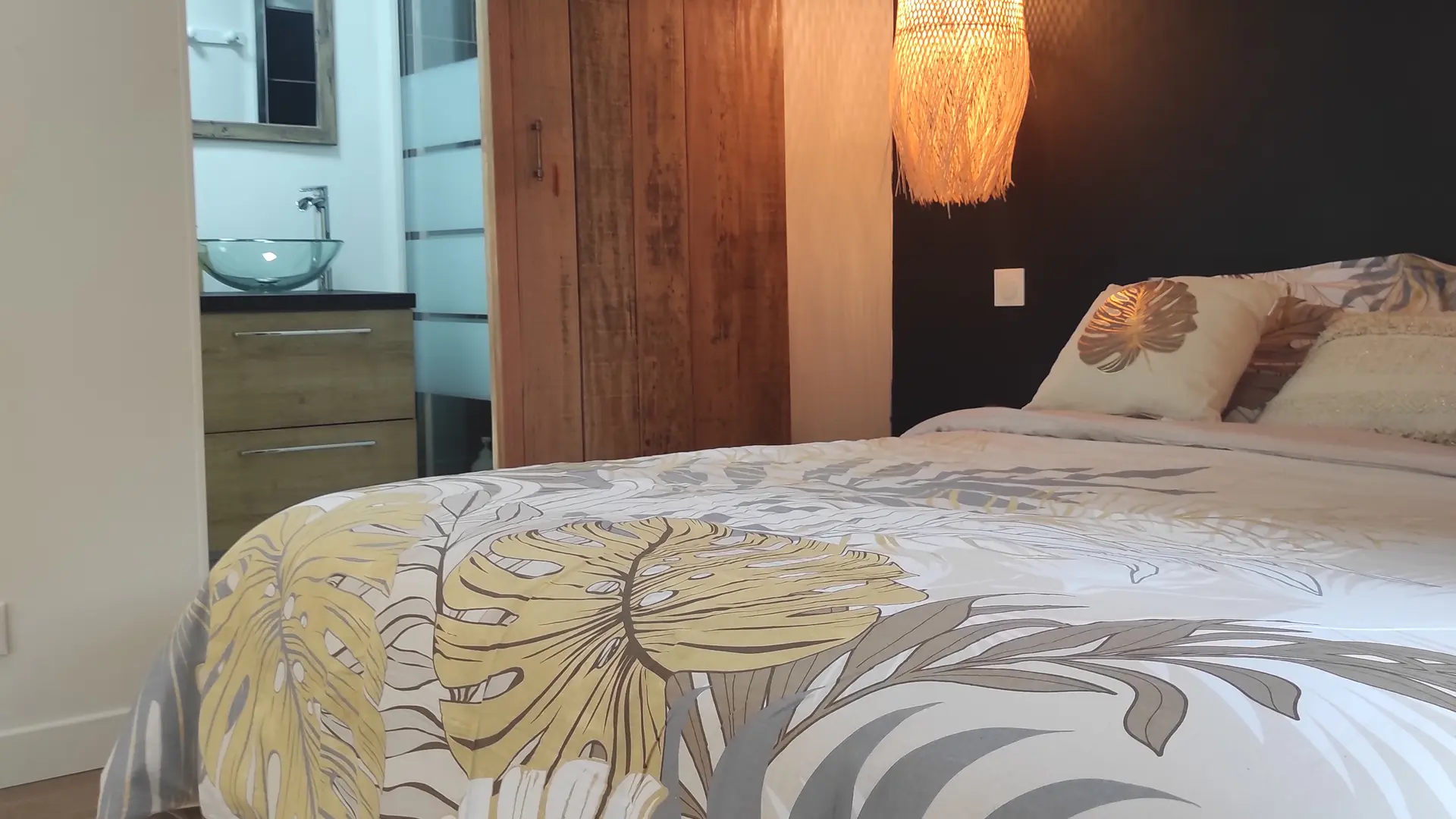 Cabane avec bain nordique