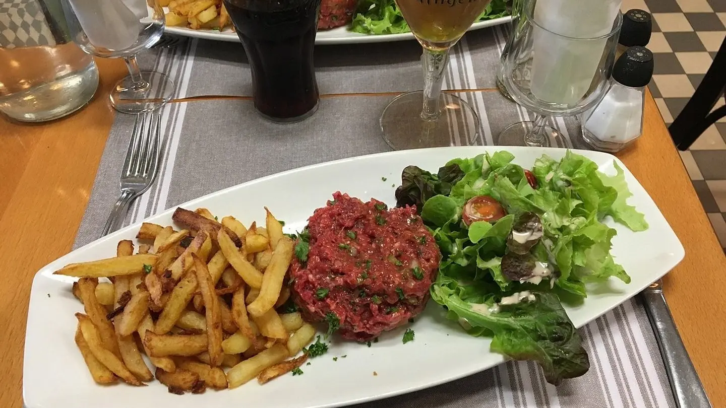 Restaurant Le Saint Estephe - Pau - steack tartare