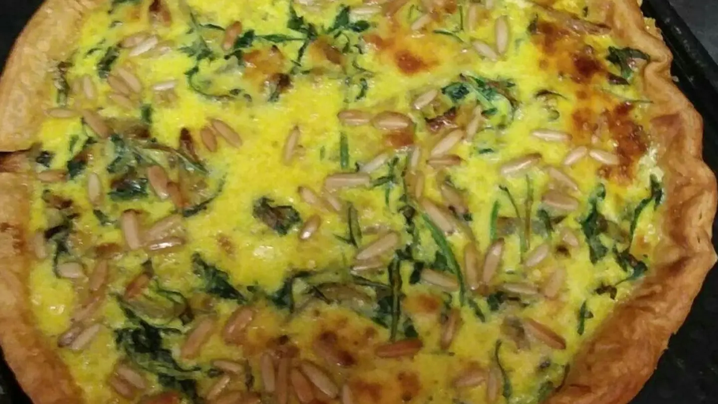 Restaurant Café Le Tison - Sendets - tarte salée