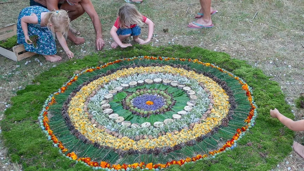 les simles-mandala