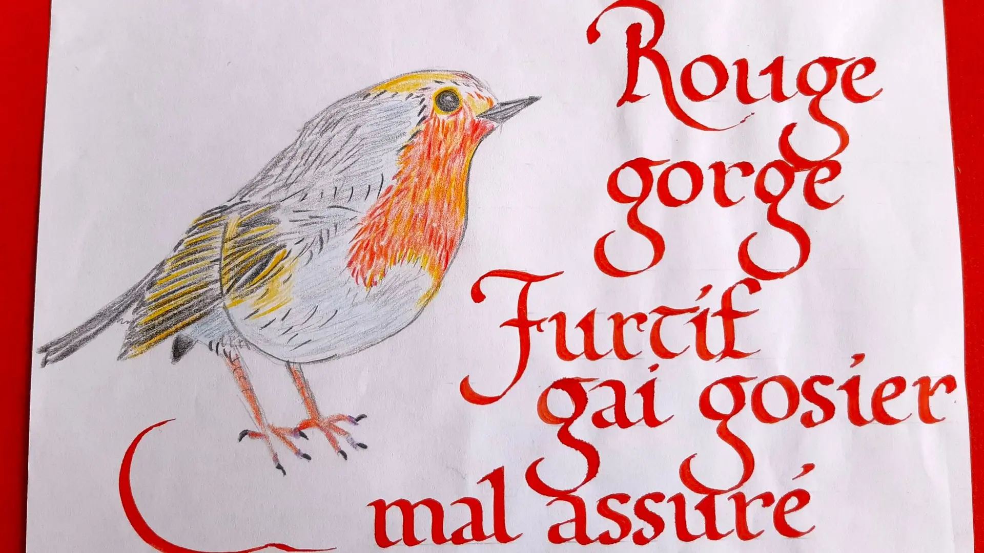 lion d'encre calligraphie caroline1