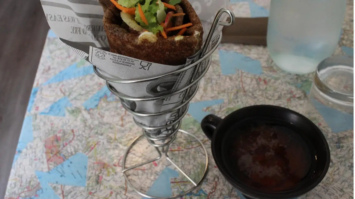 Restaurant Mam Korydwen - Pau - crêpe en cornet