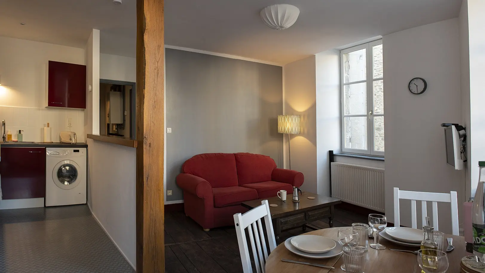 meublé l'étape du coin salle à manger 2 STY