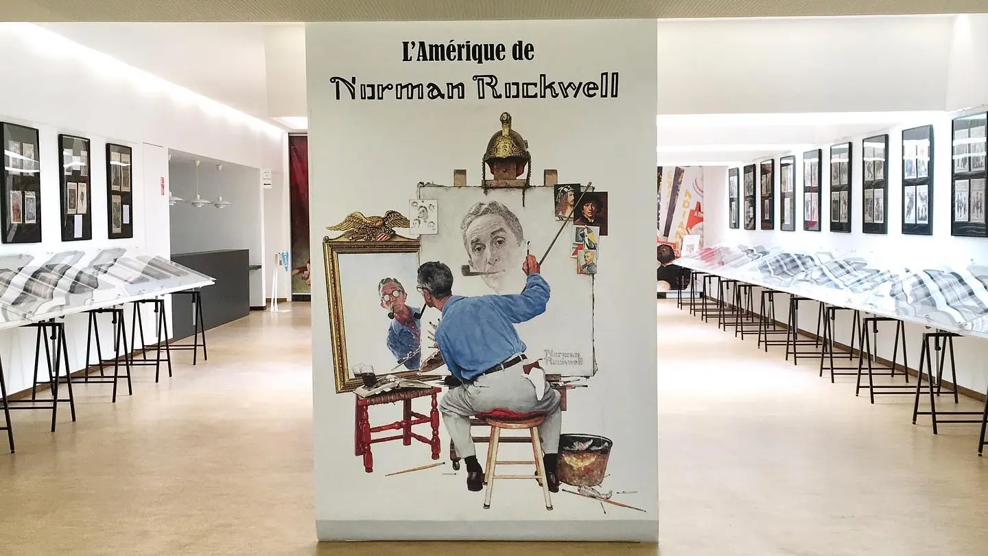Exposition L'Amérique de Norman Rockwell