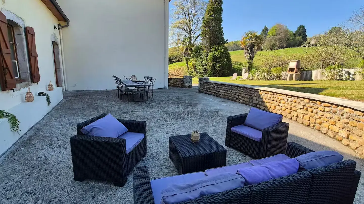 Maison Mazou - Aubertin - terrasse