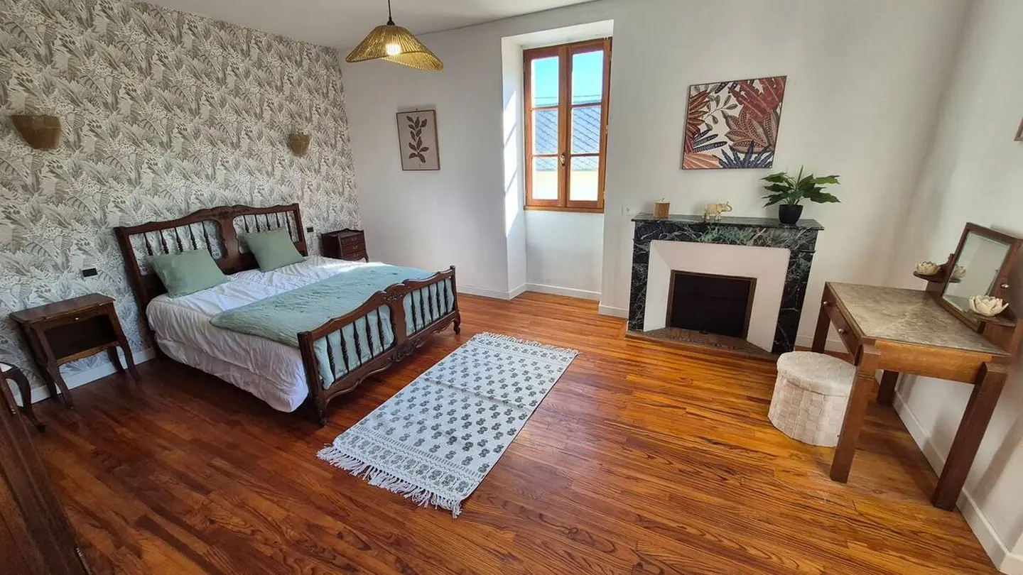 Maison Mazou - Aubertin - chambre