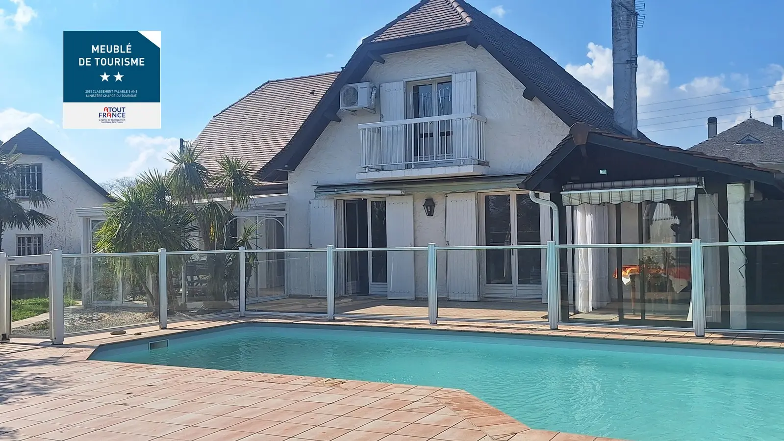 Meublé l'Ossau - lescar - piscine