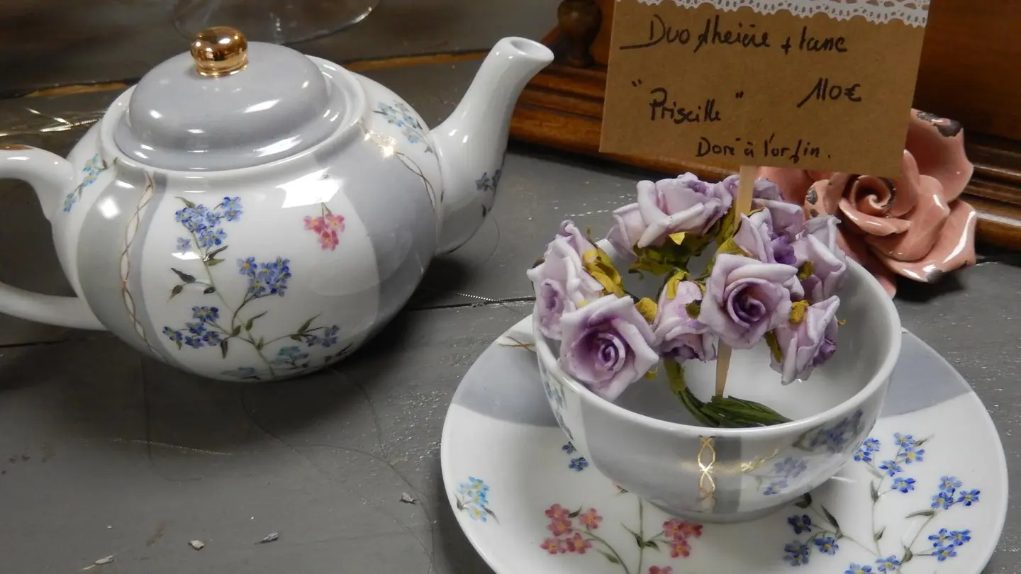 Porcelaine à croquer - Pau - Service à thé