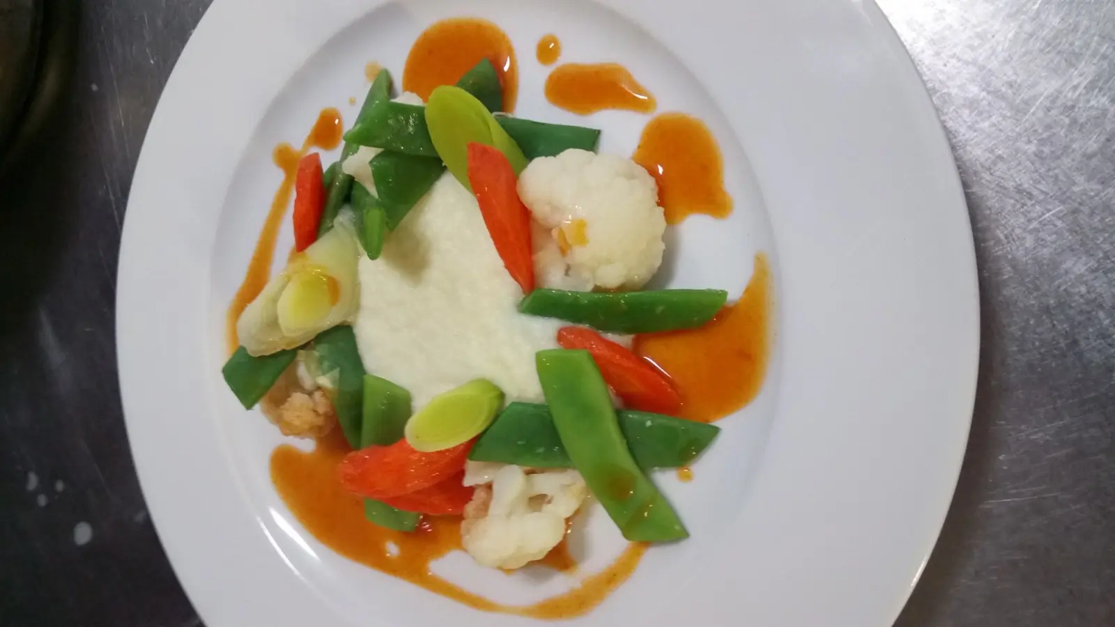 Restaurant L'Ardoise - Pau - assiette végan