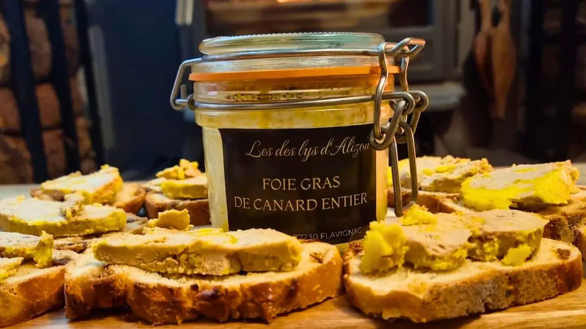 Les lys d'Alizon - Foie gras de canard entier