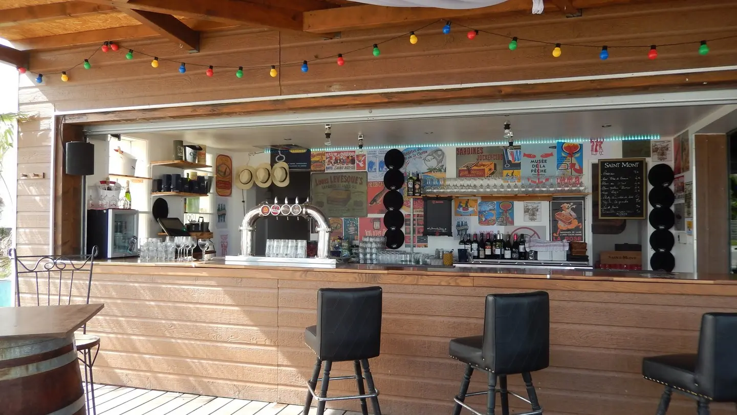 Restaurant La Guinguette aux Sardines - Lons - bar exterieur