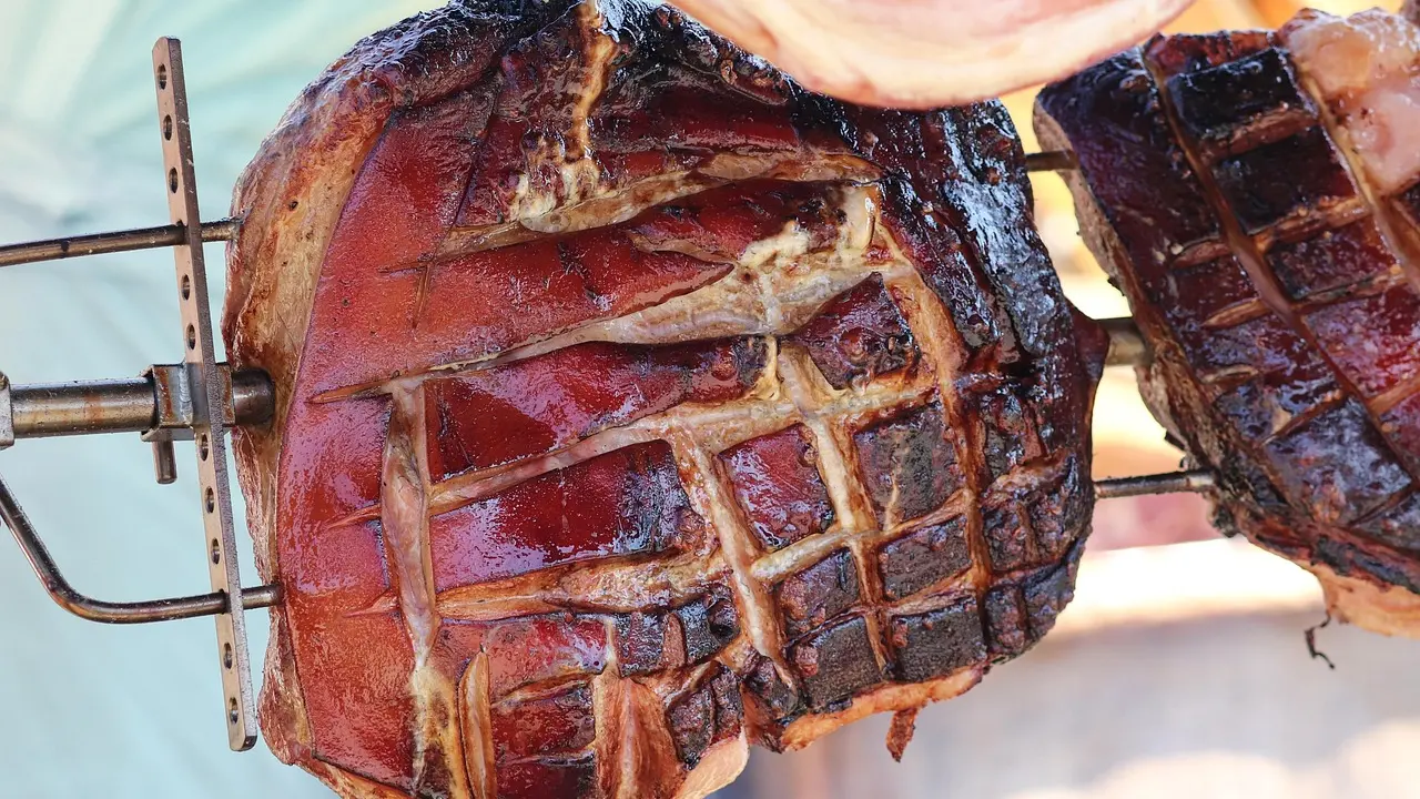 Jambon à la broche