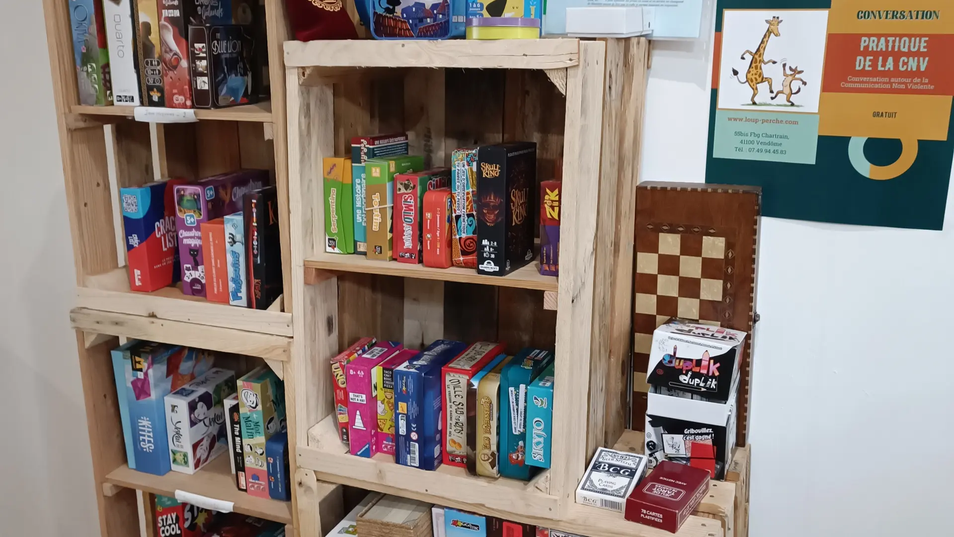 Loup Perché - jeux de société