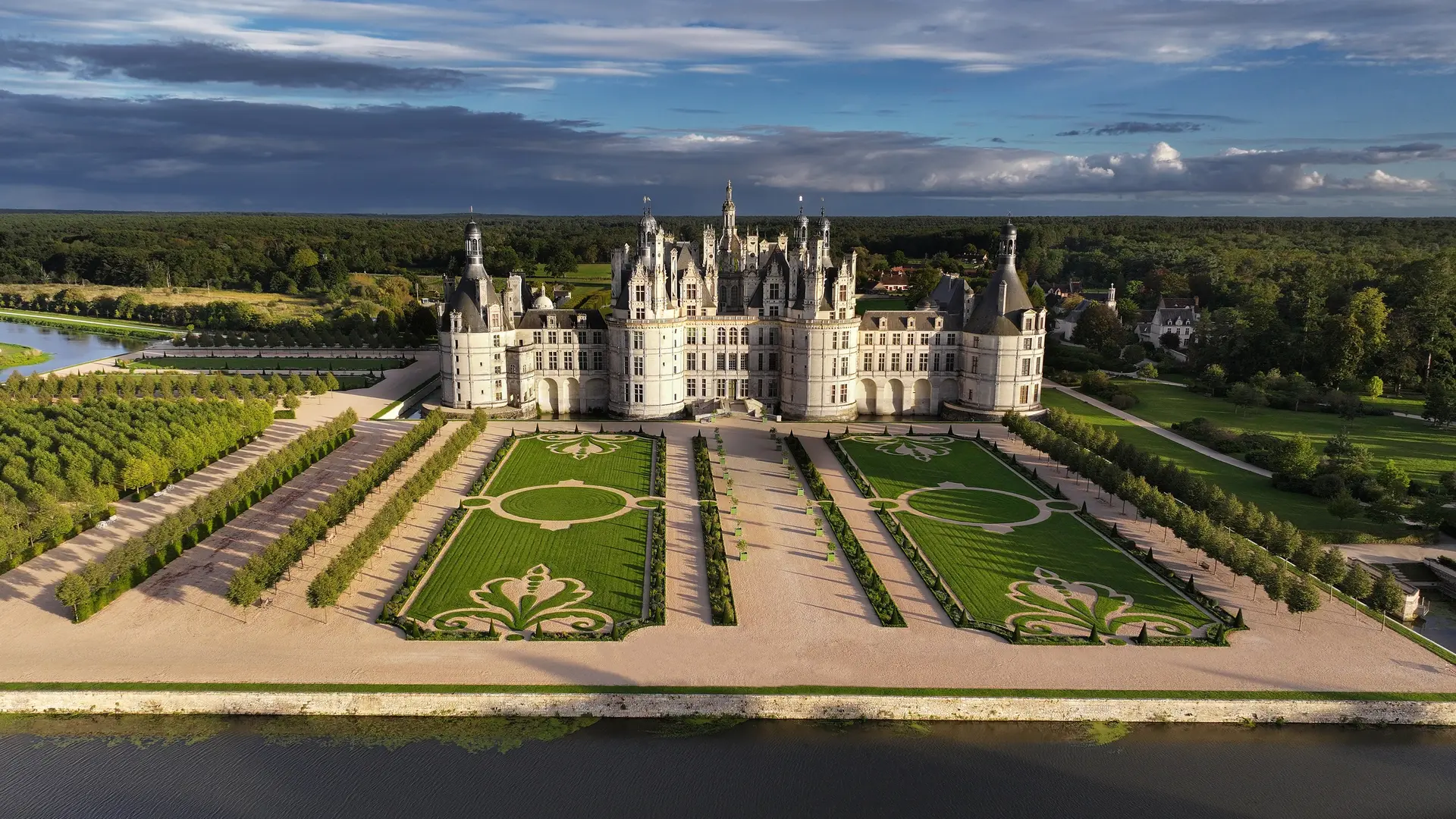 Domaine national de Chambord - Jardins à la française