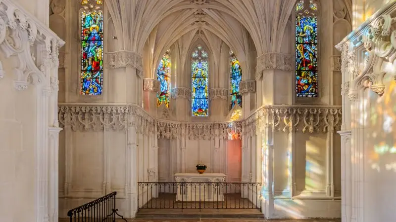 Château royal d'Amboise, intérieur chapelle