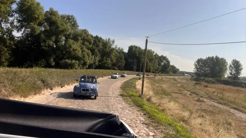 Rallye Touraine pavé bord de Loire