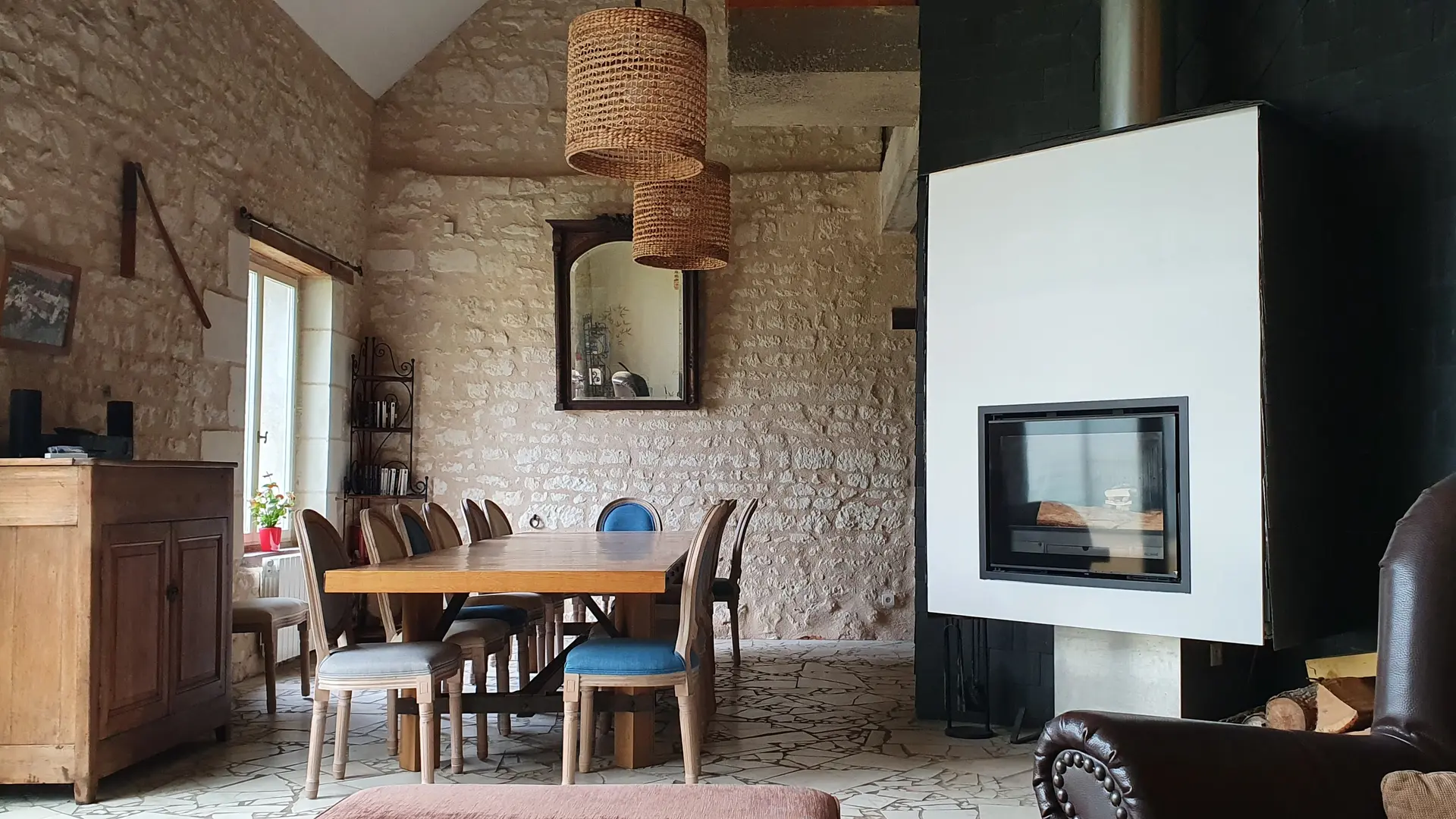 ferme de couffy piece de vie