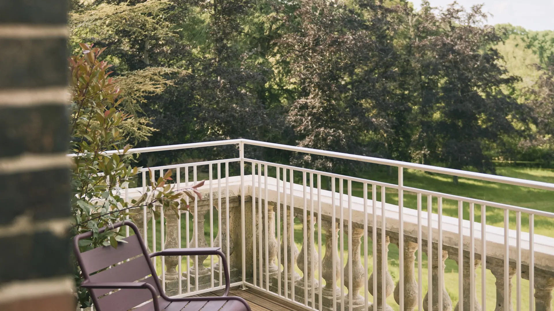 Terrasse de la chambre Privilège