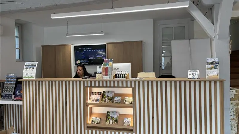 Accueil à la Maison du Tourisme de Saint-Aignan