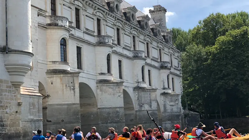Aventure Canoë - Le château de Chenonceau