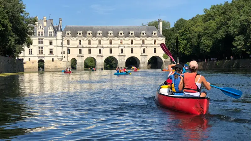Aventure Canoë - Le château de Chenonceau