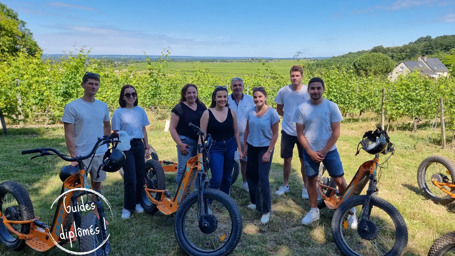 Randovignes en trottinette