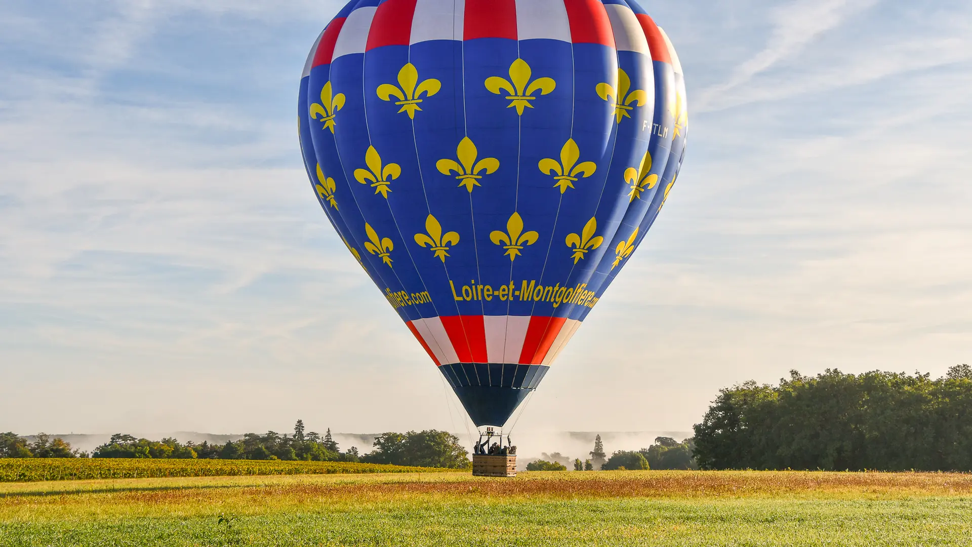 Bapteme en montgolfiere - Loire et Montgolfière