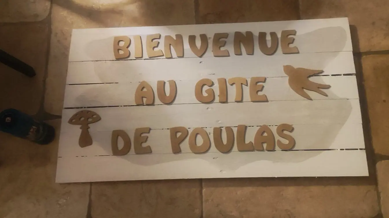 Bienvenue au gite de Poulas