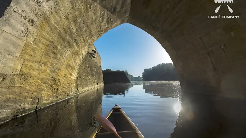 Canoë canadien château de Chenonceau