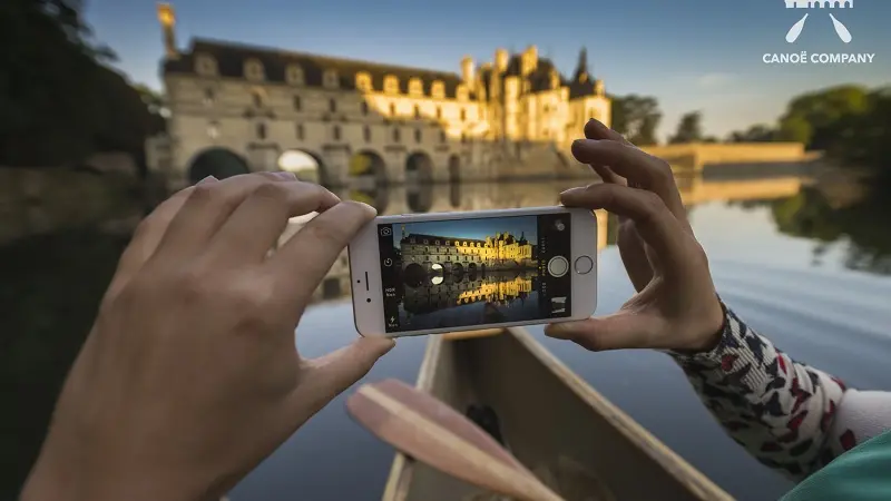 Canoe canadien, vallée du Cher, Chenonceau