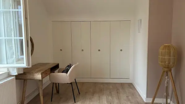 Chambre terre de sienne
