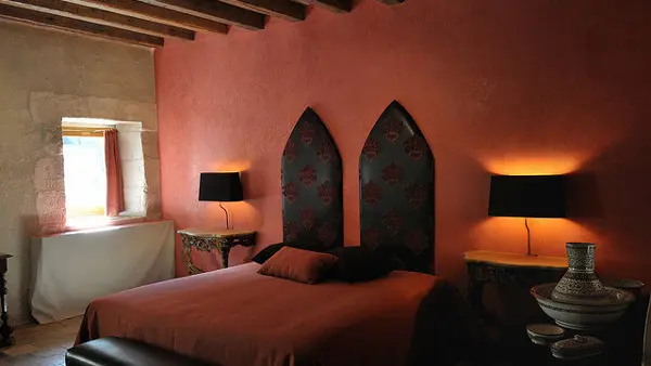 Château-Monastère de la Corroirie - La chambre seigneuriale