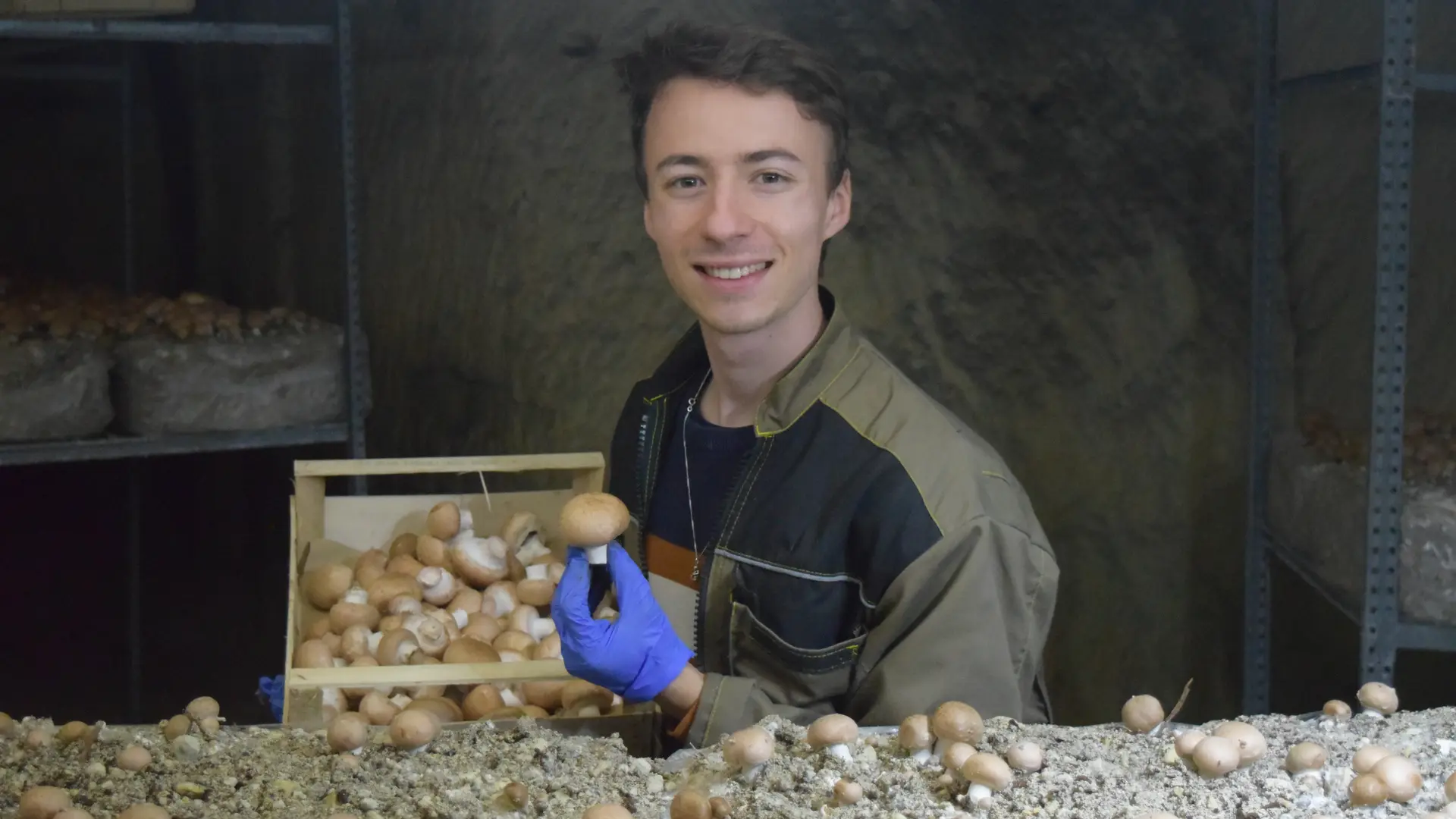 Cyril Garin - Producteur de champignons