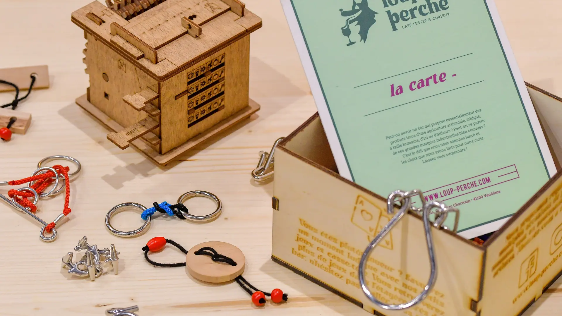 Loup Perché - casse-tête