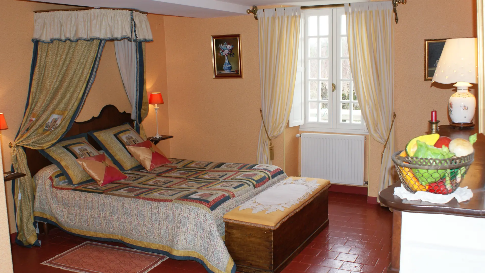 chambre jaune 30 m2