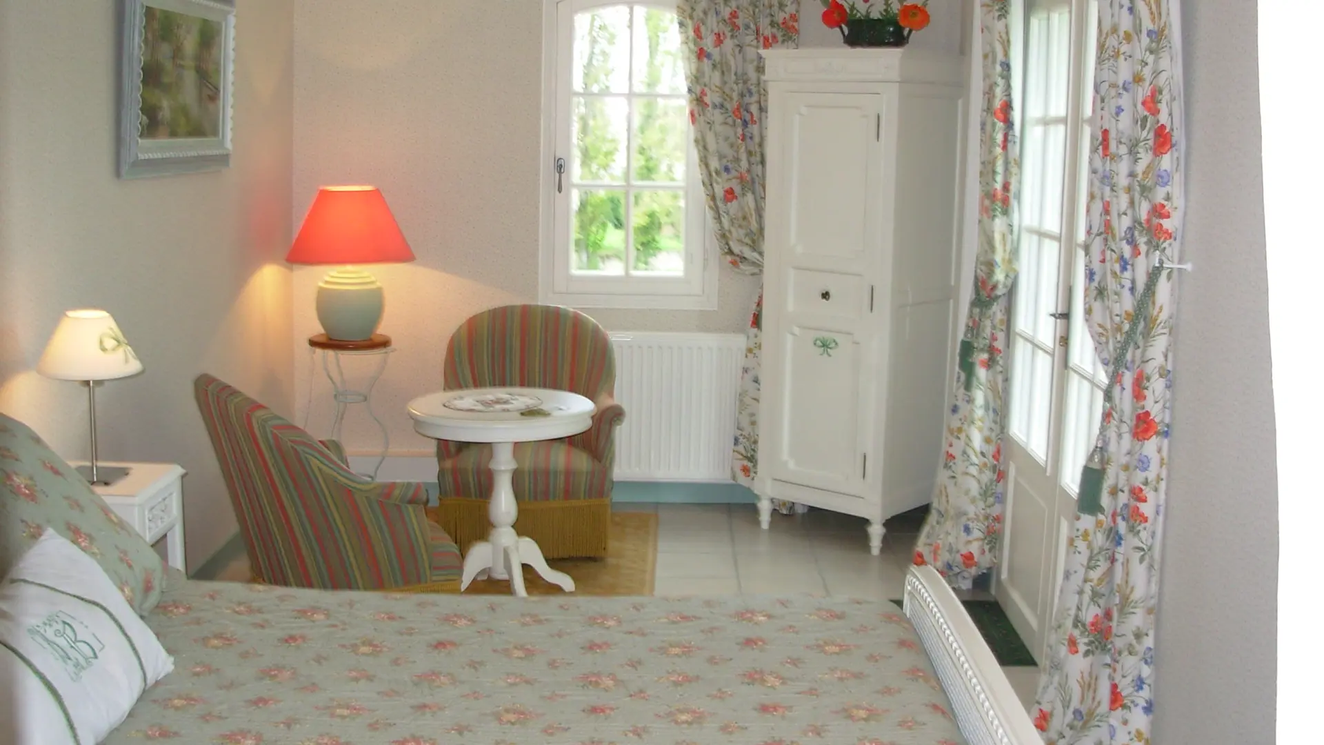 chambre verte 18 m2 rez de jardin