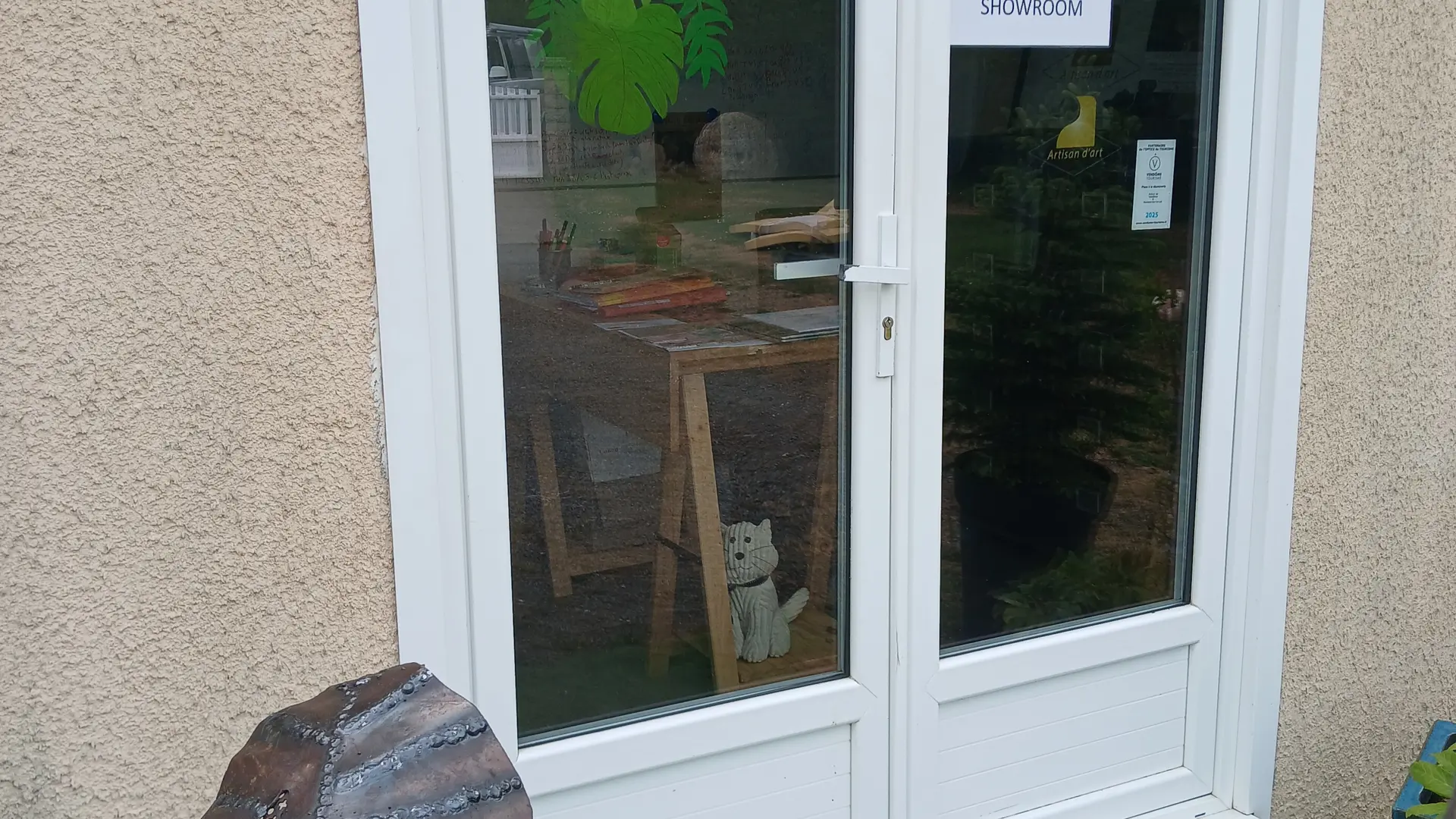 Devanture de la boutique