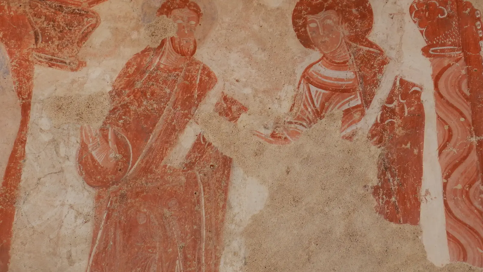 Fresques église Areines