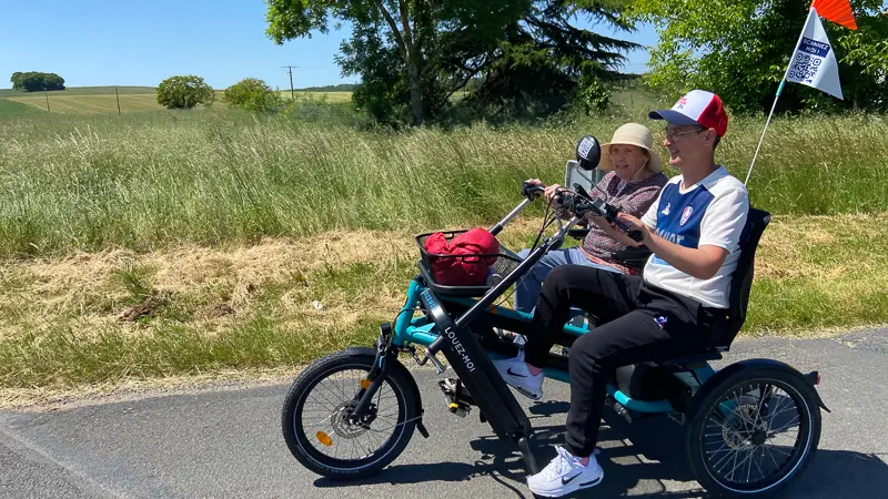 Tandem Fun2Go : sortie vélo accessible à tous niveaux de condition physique