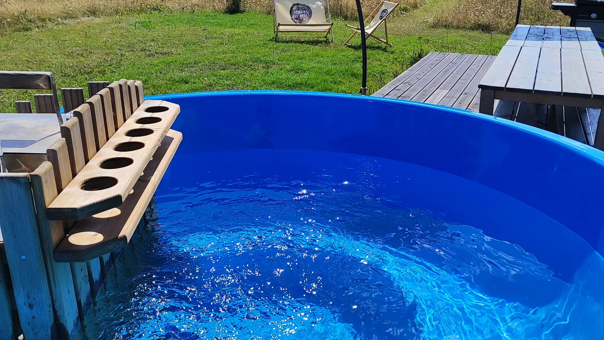 Bain nordique sur chaque terrasse
