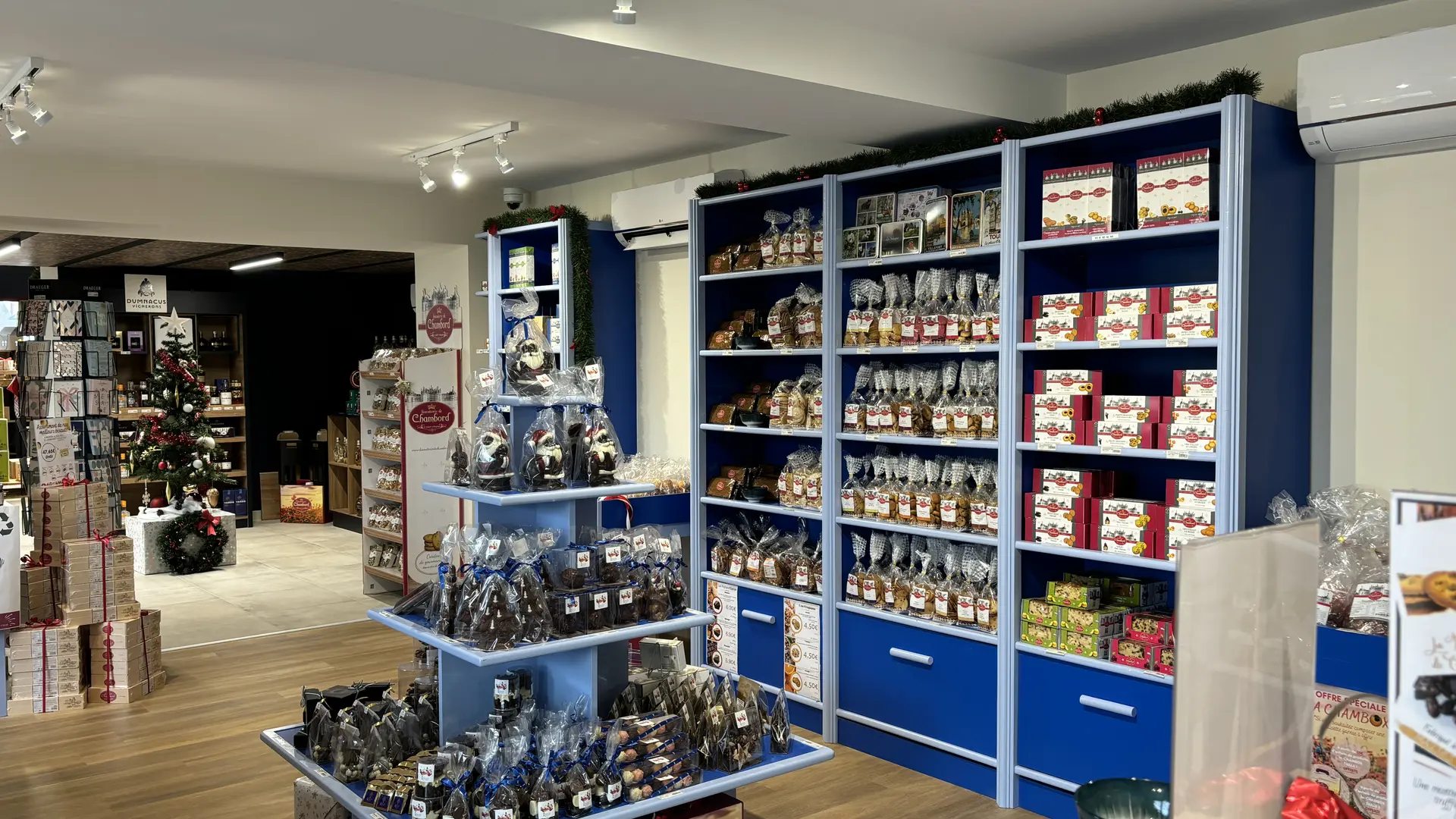 Intérieur de la boutique