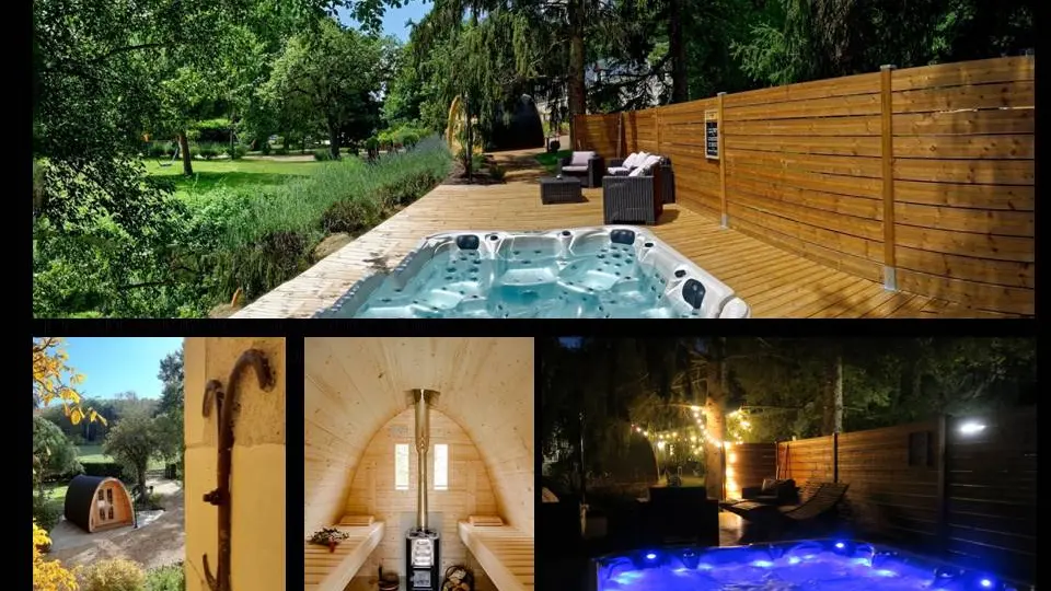 gîte piscine et spa