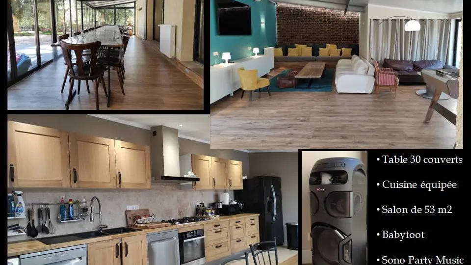 Cuisine- repas -salon