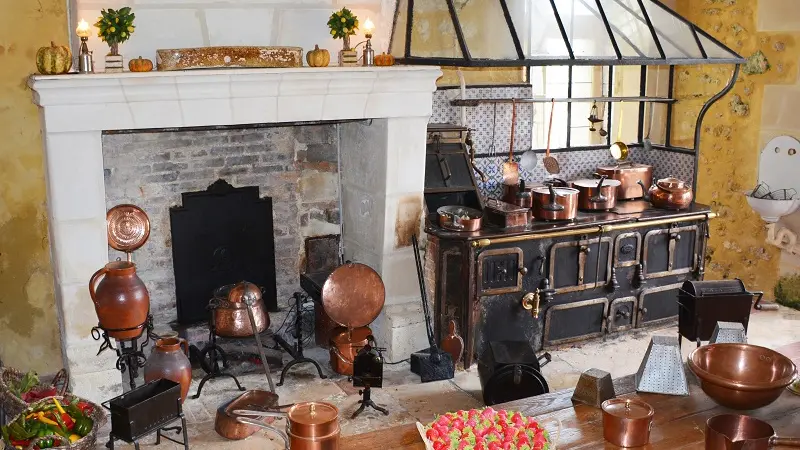 Château de Montpoupon - Les cuisines