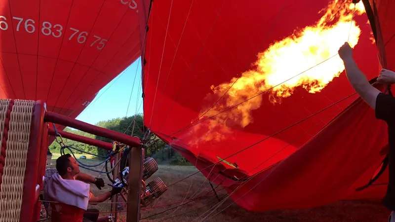 Pilote-Gonflage-Brûleur-Flamme