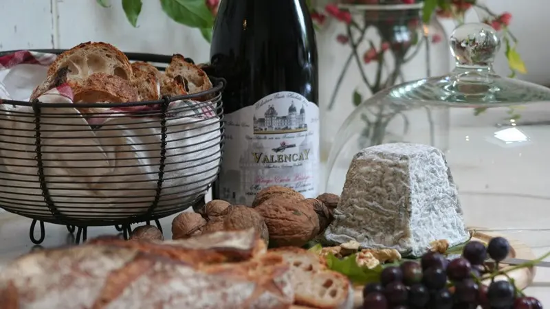Fromage et vin de Valençay
