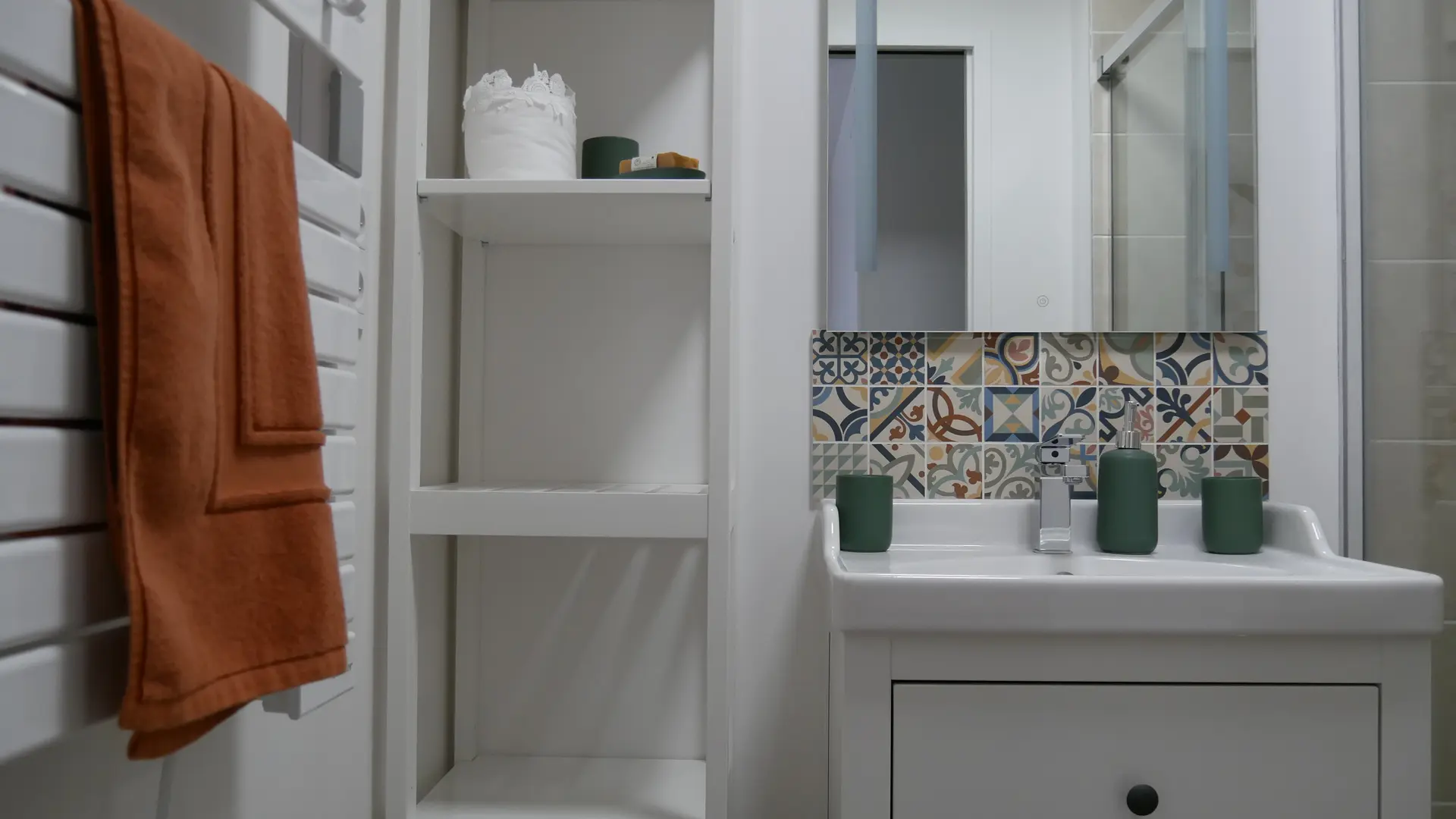 salle de bain chambre Ambre