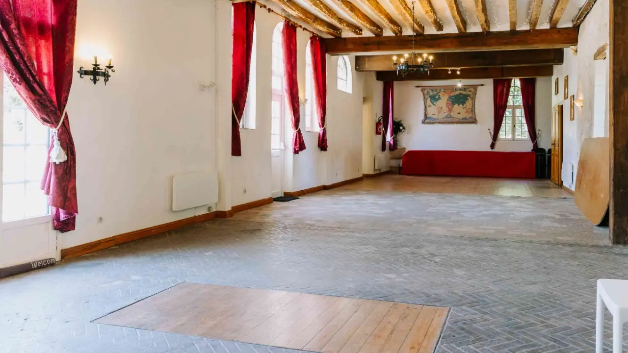 Salle de réception du Château de la Mézière