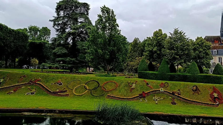 Pente des Petits jardins - thème JO